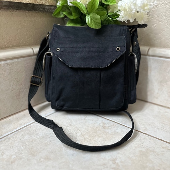 Fossil Canvas Shoulder Bag - Picture 1 of 6
